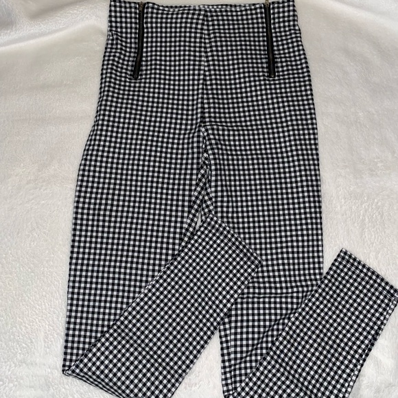Comfy Black & white checkered pants - Picture 1 of 3
